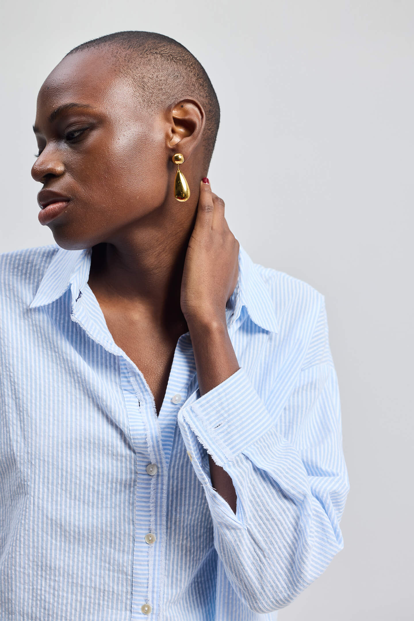 Crop it like its Hot Shirt in Stripes