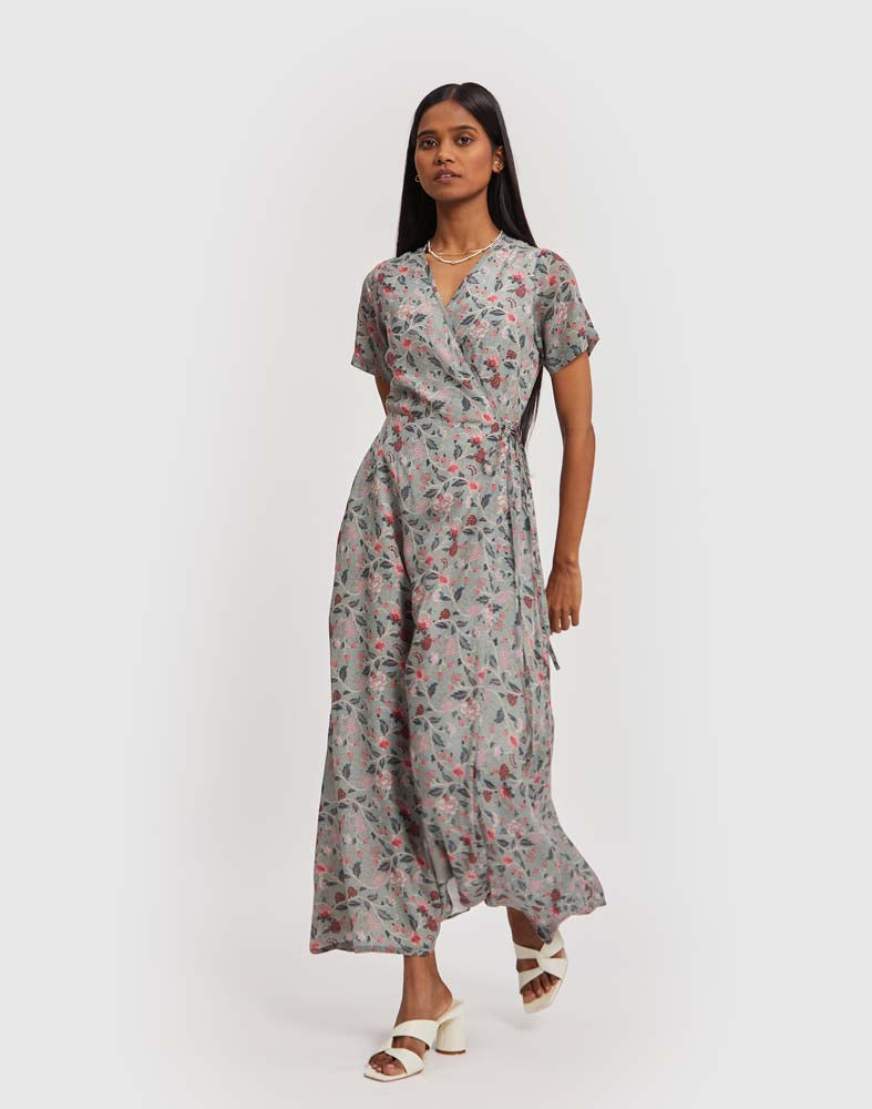 Maxi Wrap Dress