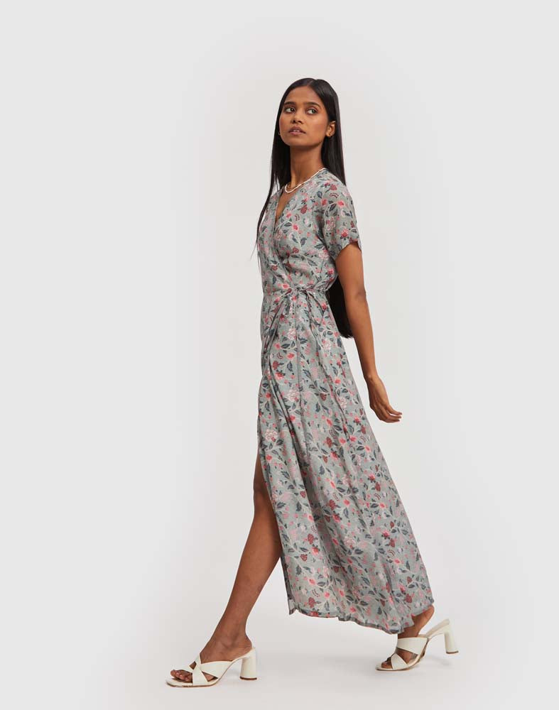 Maxi Wrap Dress